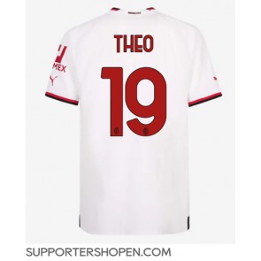 AC Milan Theo Hernandez #19 Borta Matchtröja 2022-23 Kortärmad